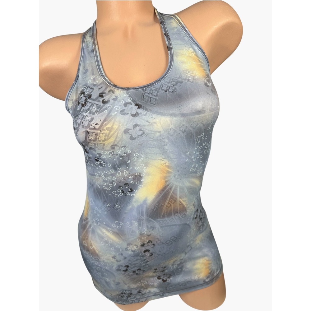 Calia Small Racerback Tank Top Womens Stretch Scoop Neck Sleeveless Gym Running